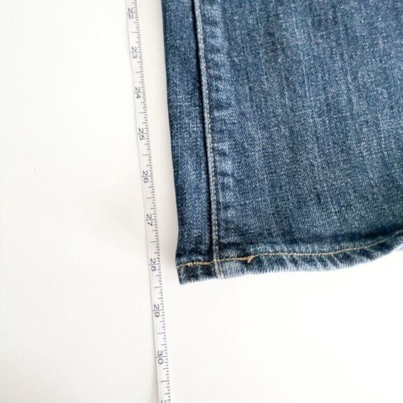 J. Crew Women's Stretch Bootcut Blue Jeans Size 29S - Picture 7 of 11
